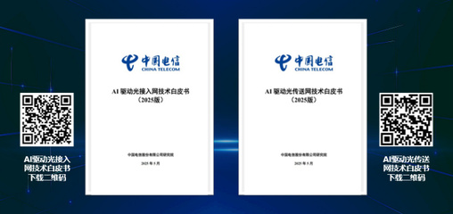 AI时代下的光网跃升 中国电信研究院发布两项关键技术白皮书，根基与创新并重